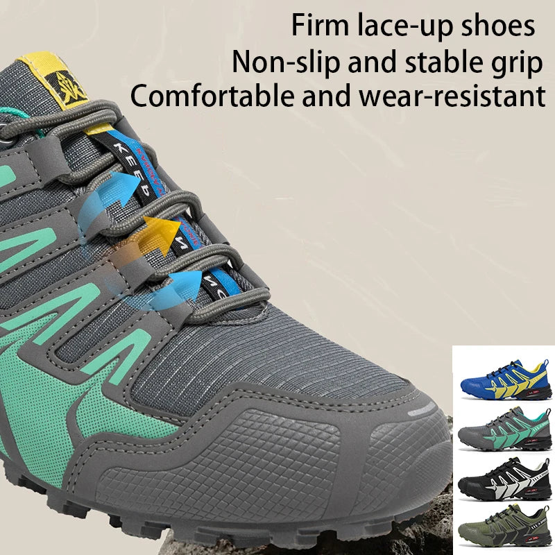 Men's Tactical Hiking Shoes — Waterproof Outdoor Boots