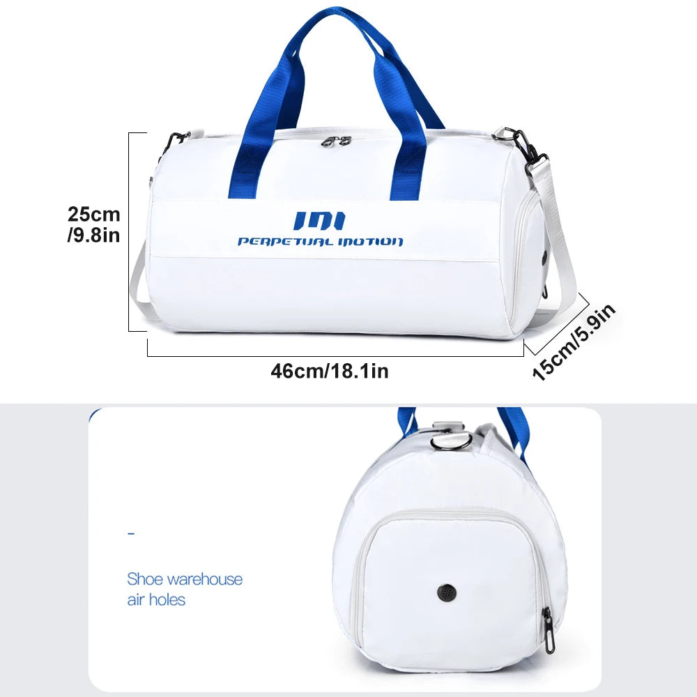 Compact Gym Tote with Shoe Pocket