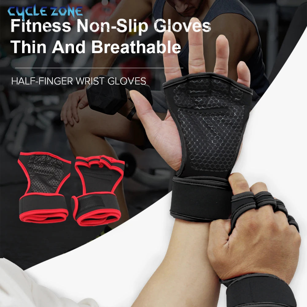 Half-Finger Palm Protector Training Gloves
