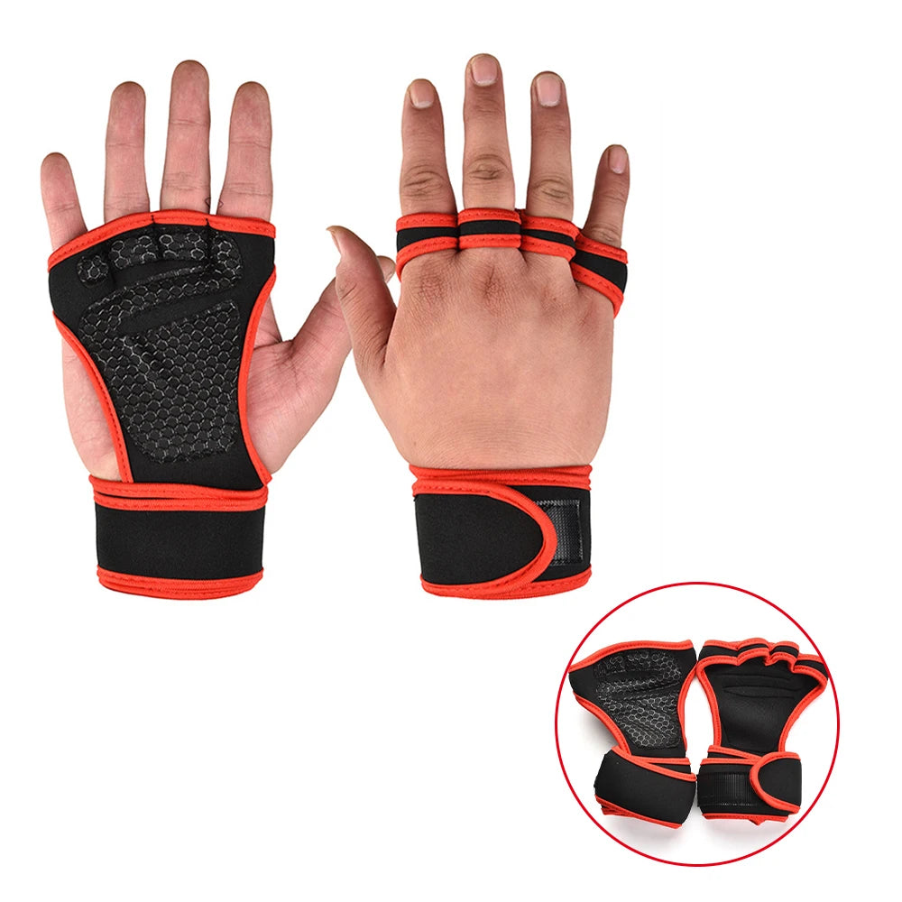 Half-Finger Palm Protector Training Gloves