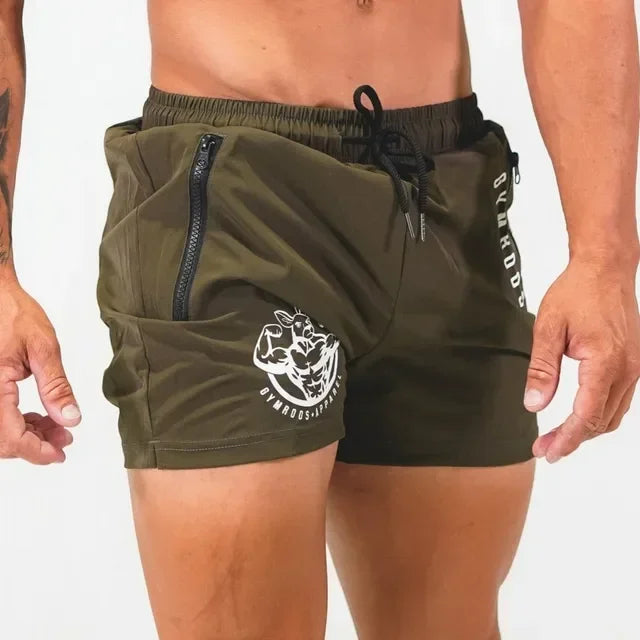 Men's Bodybuilding Running Shorts