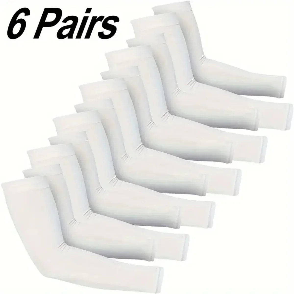 Cooling UV Protection Arm Sleeves (6-Pack)
