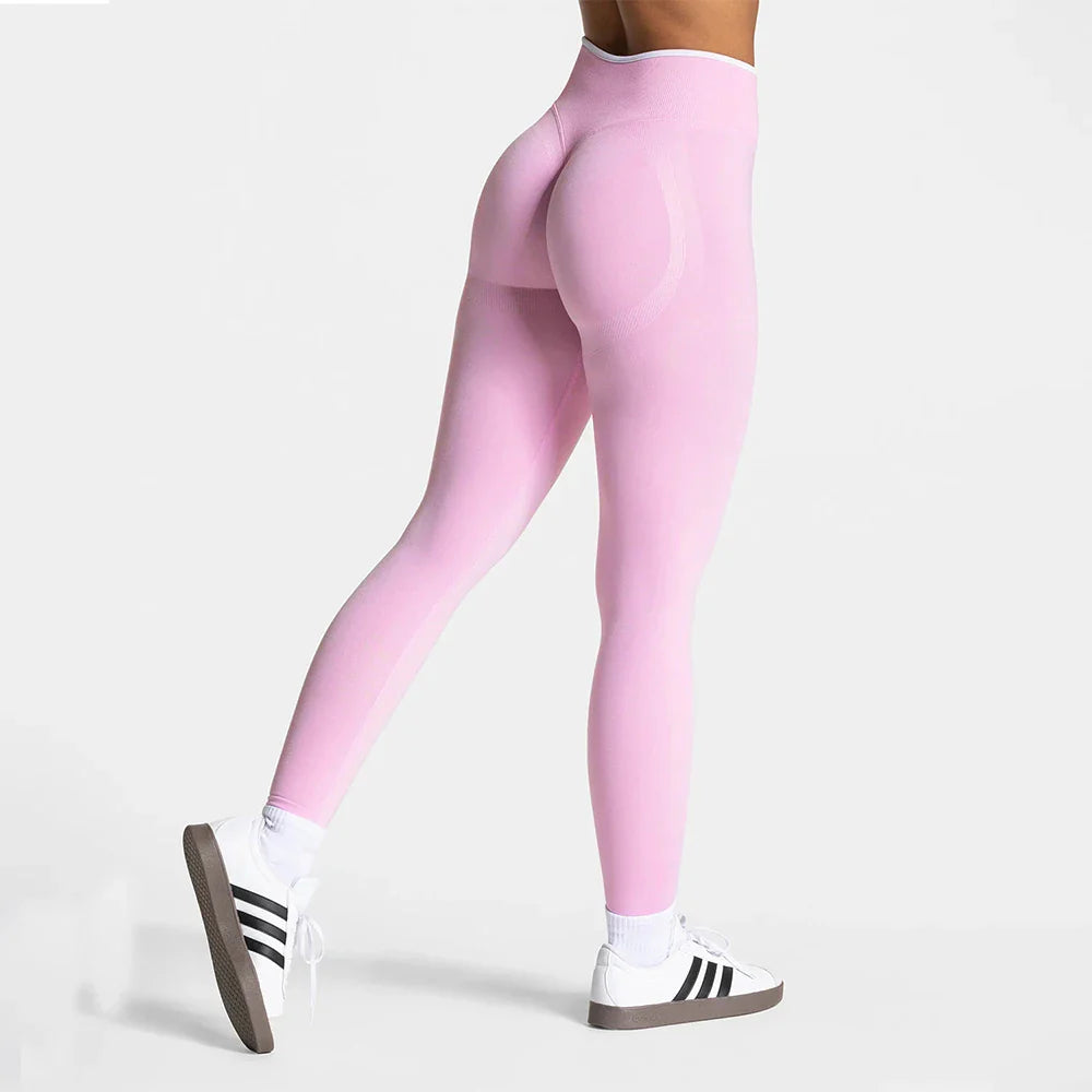 Women's High-Waist Seamless Yoga Leggings