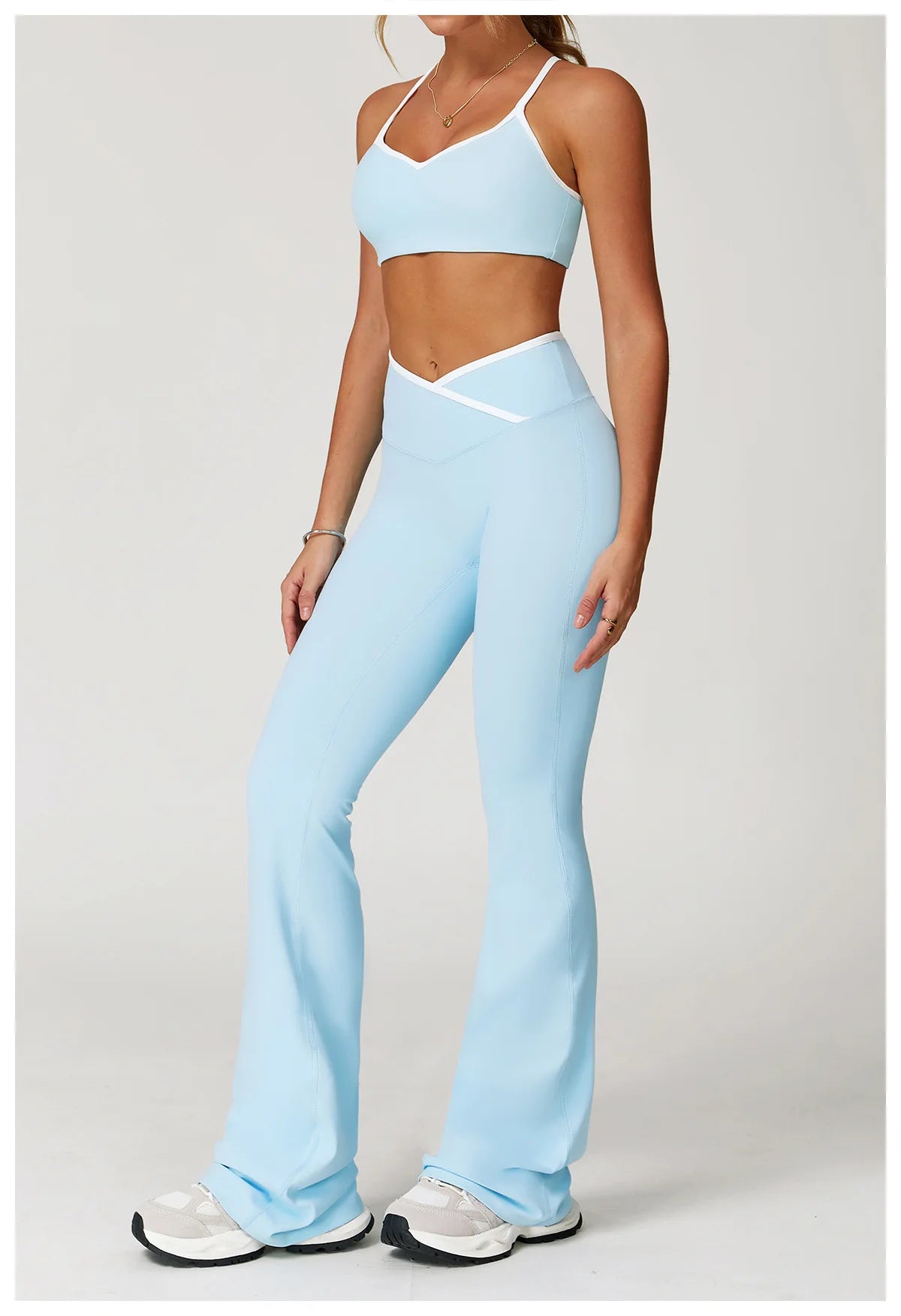 Bell-Bottom Flare Yoga Tracksuit
