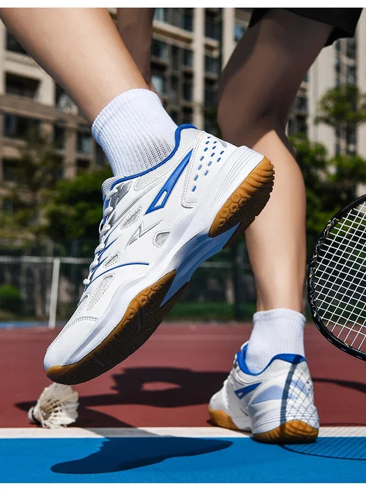 Unisex Pro Volleyball Shoes — Breathable Mesh Court Sneakers