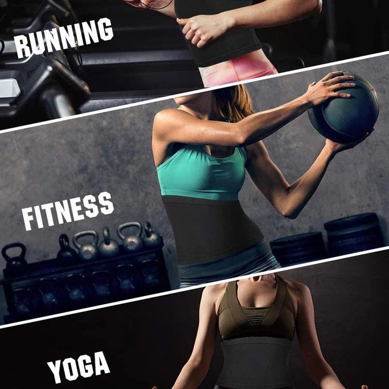 Unisex Workout Sweat Waist Trimmer