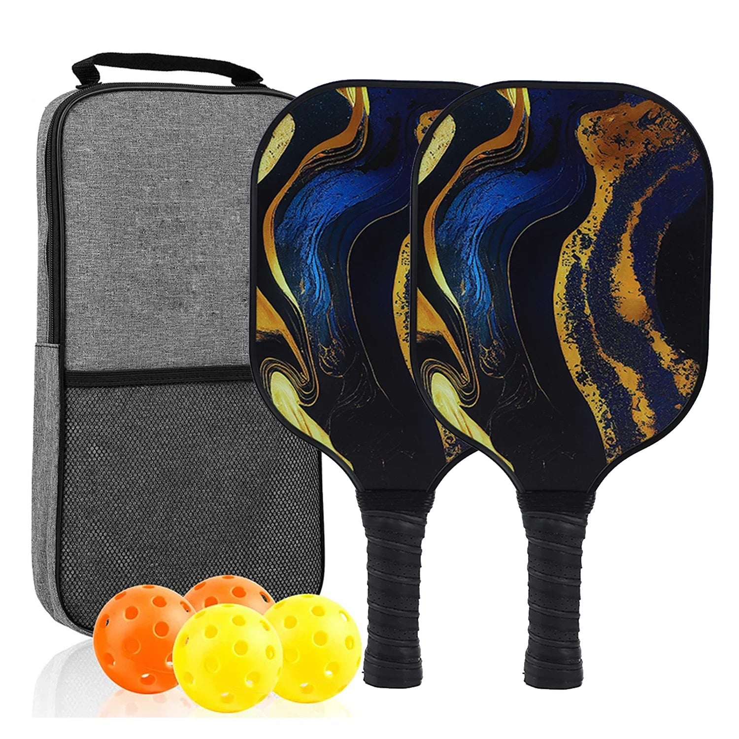 USAPA-Approved Fiberglass Pickleball Paddle Set