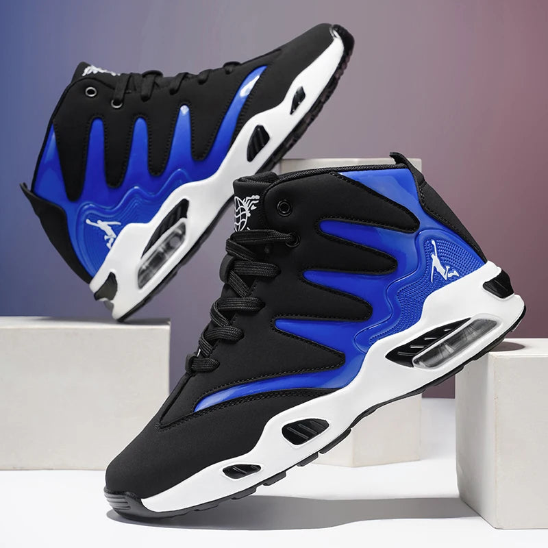 Heavy-Duty Lace-Up Basketball Shoes