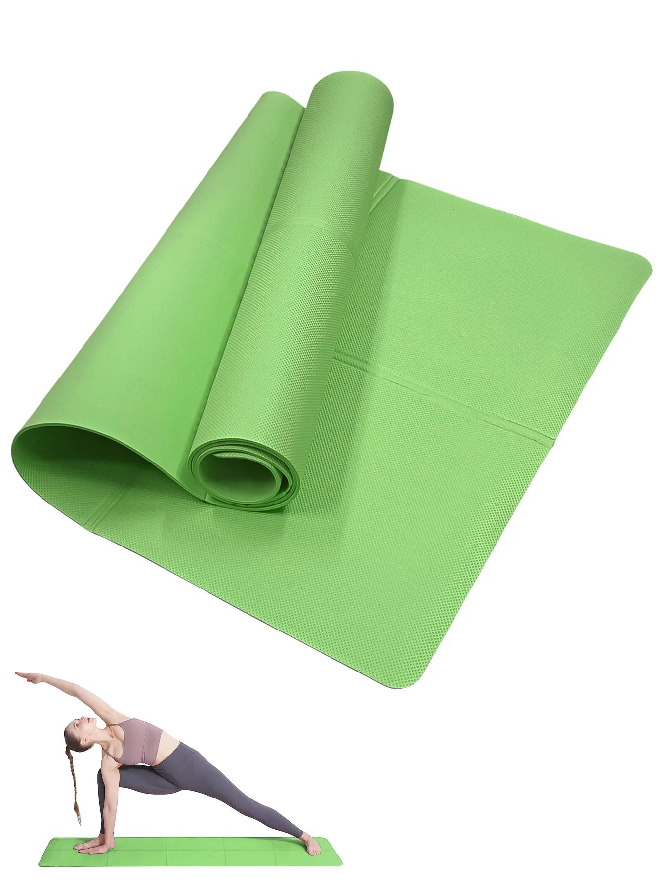 Yoga &amp; Pilates Mat (Multiple Thickness)
