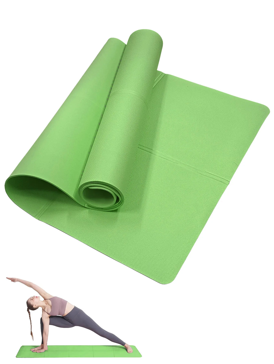 Yoga &amp; Pilates Mat (Multiple Thickness)