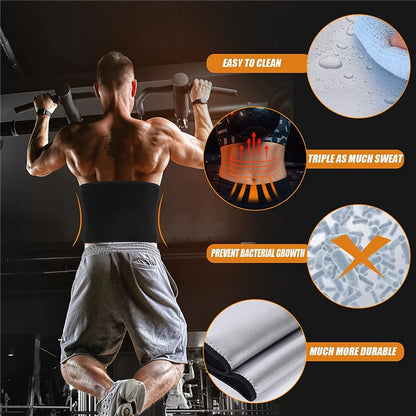 Unisex Workout Sweat Waist Trimmer
