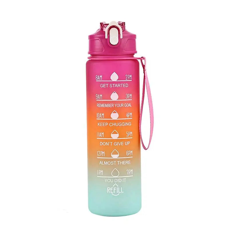 Time-Tracking Sports Water Bottle