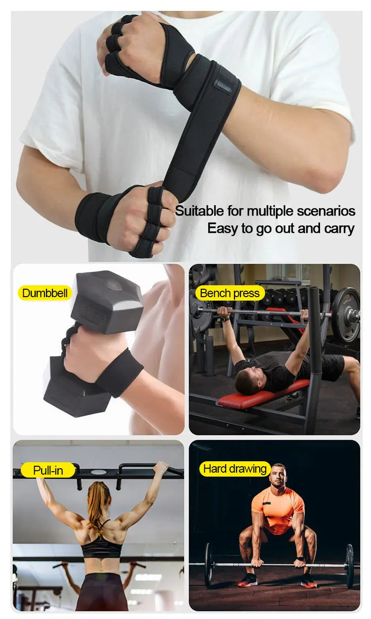 Full-Protection Wrist Wrap Gloves