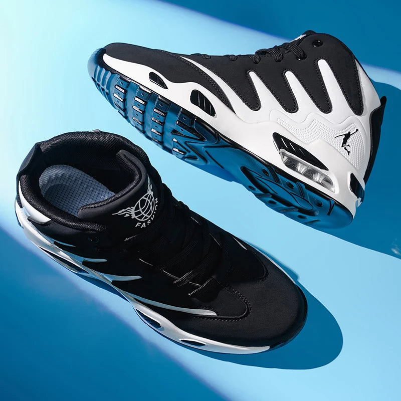Heavy-Duty Lace-Up Basketball Shoes