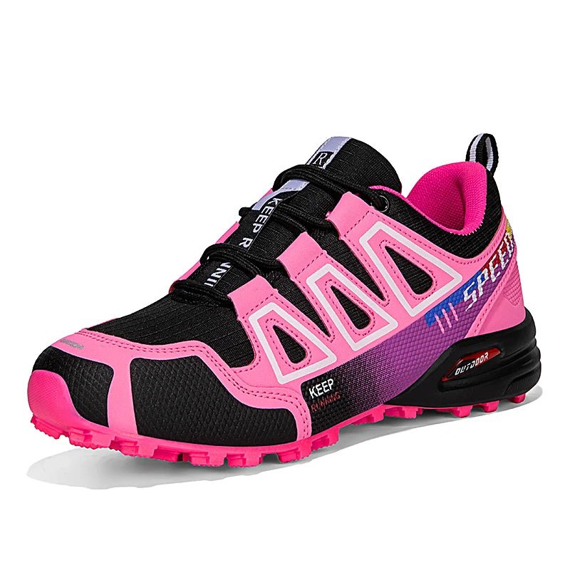 Women's Waterproof Hiking Shoes — All-Terrain Trail Sneakers