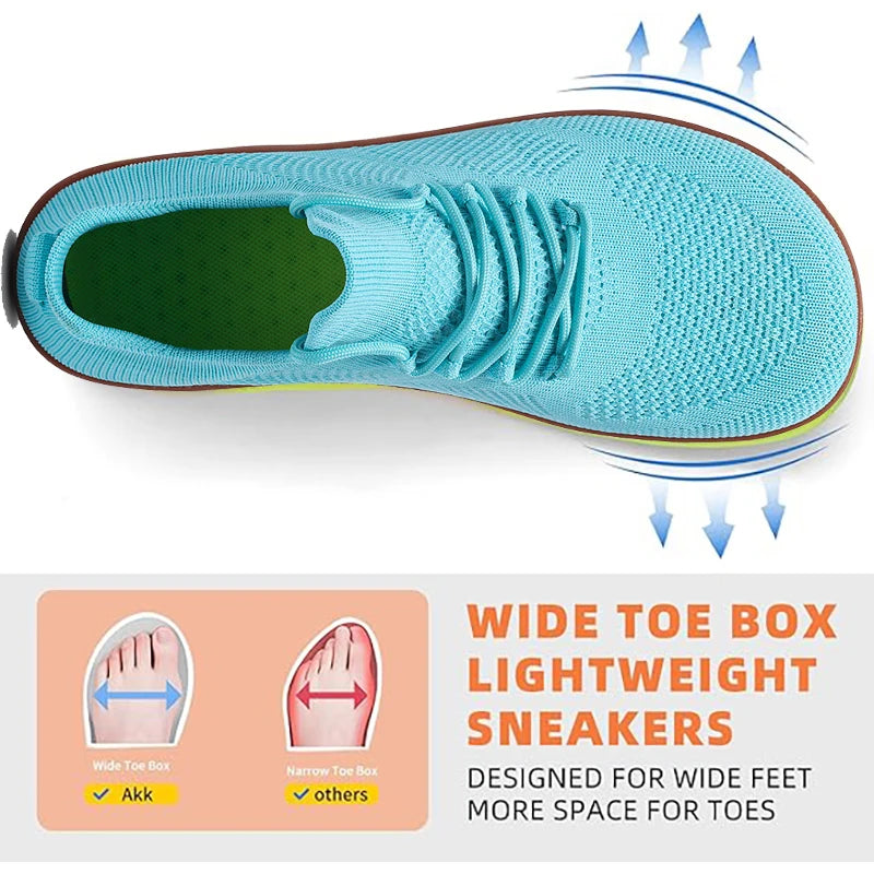 Zero-Drop Barefoot Running Shoes
