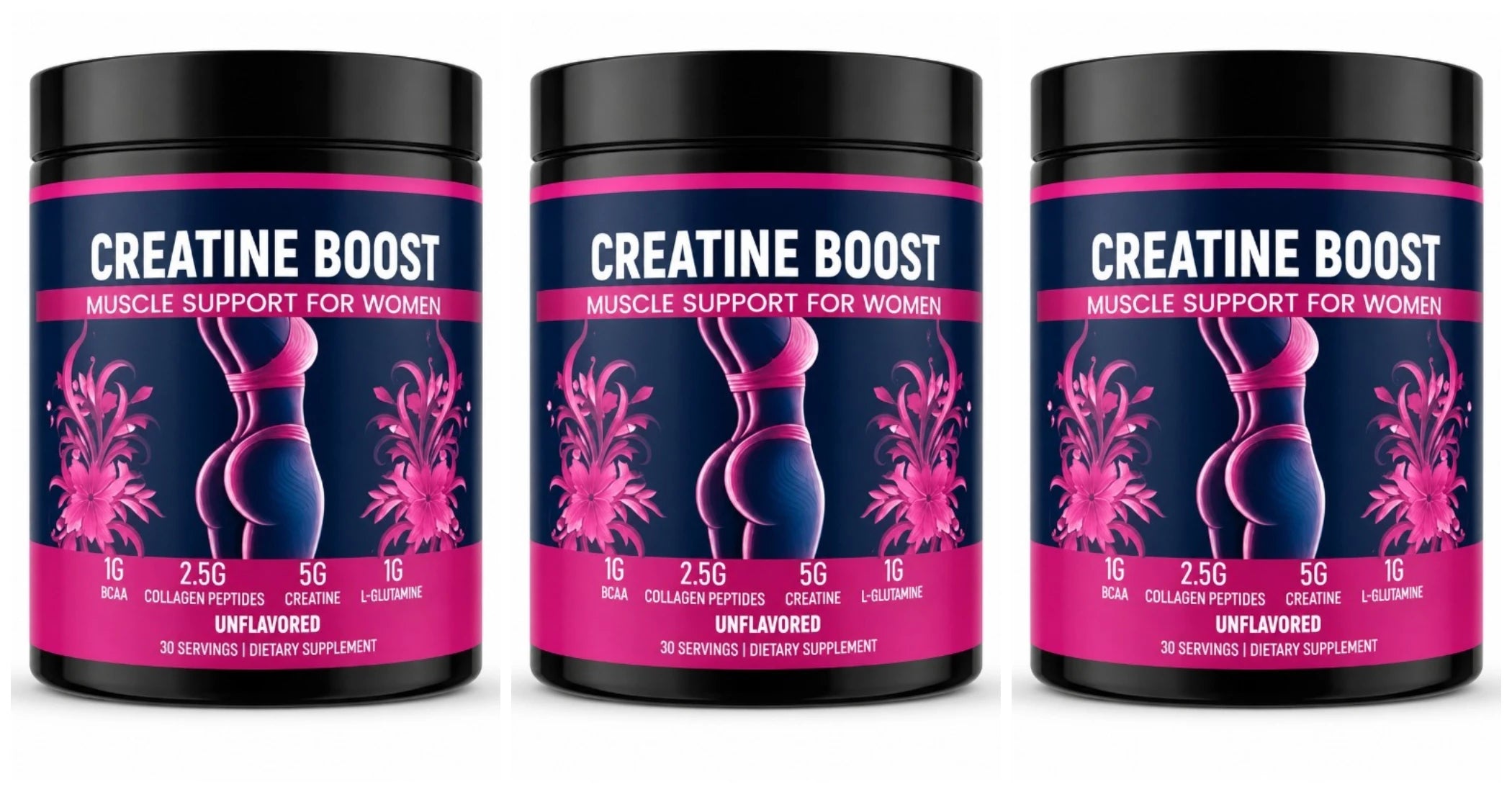 Women's Creatine &amp; Collagen Recovery Supplement