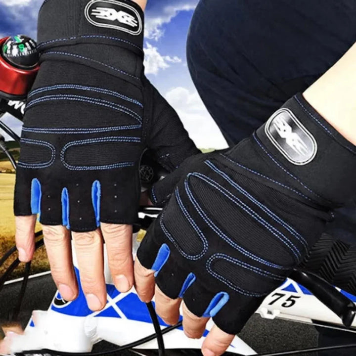 Wristband Weightlifting Gloves