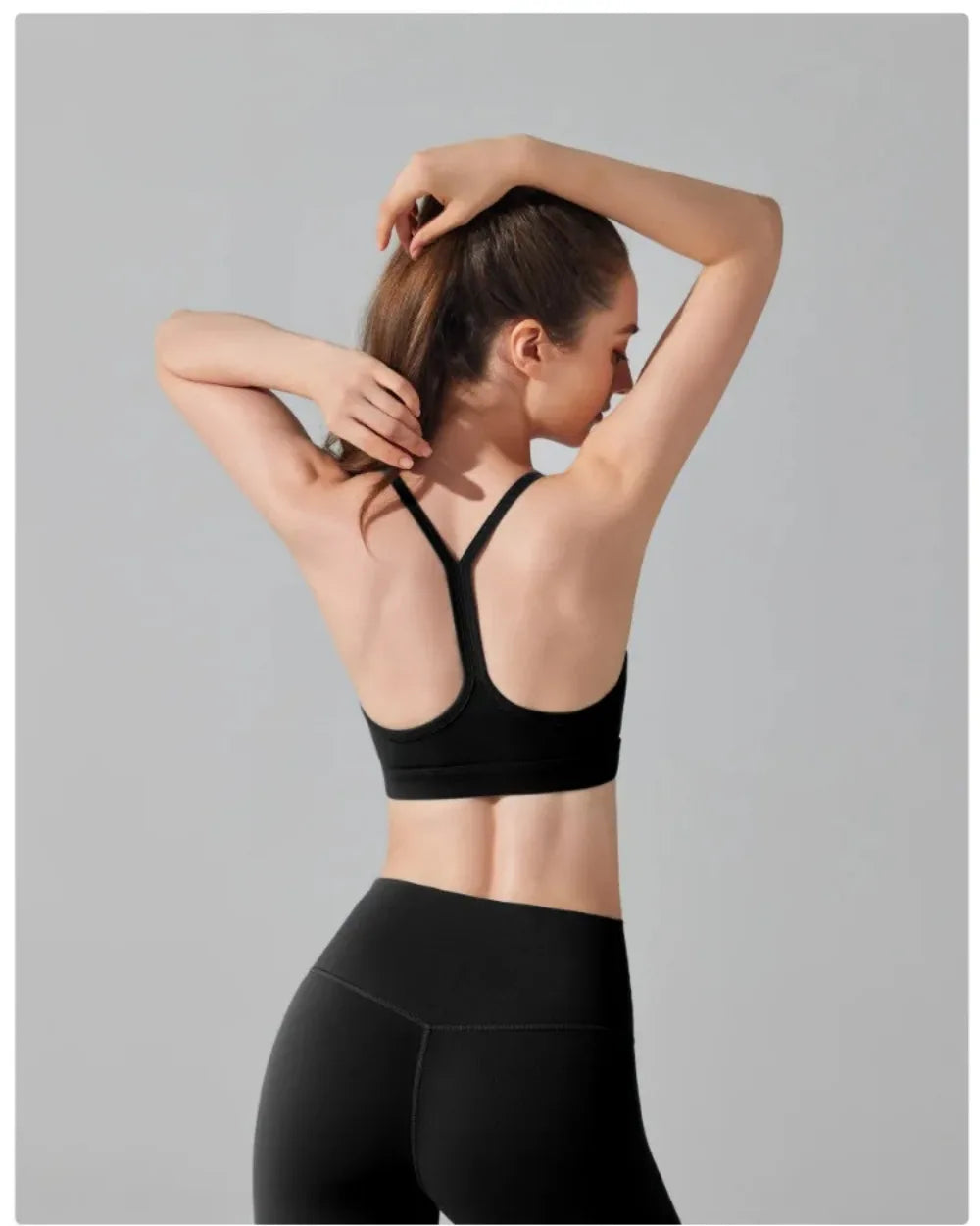 Sports Bra &amp; High-Waist Leggings Set