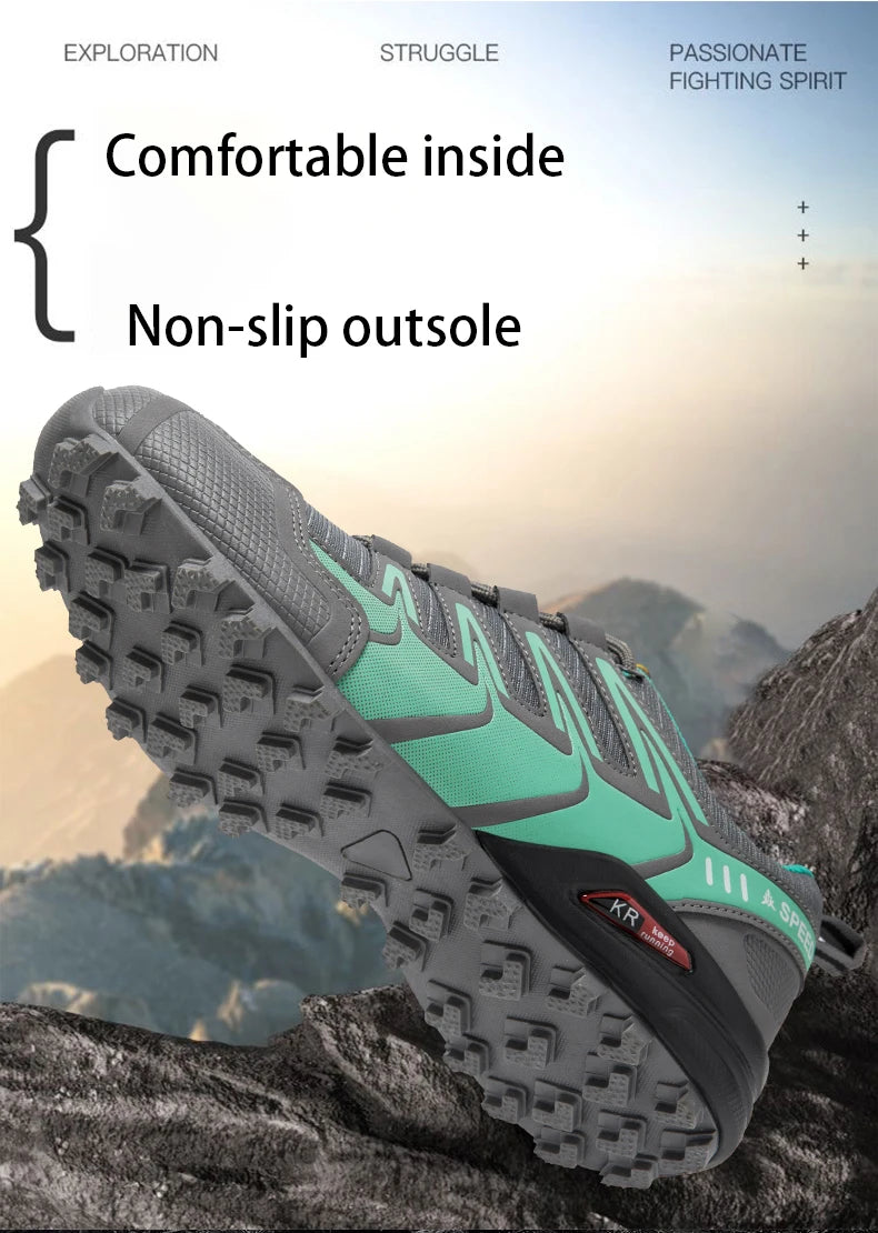 Men's Tactical Hiking Shoes — Waterproof Outdoor Boots