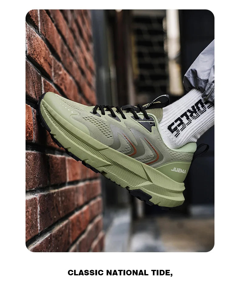 Men's Shock-Absorbing Cushioned Running Shoes