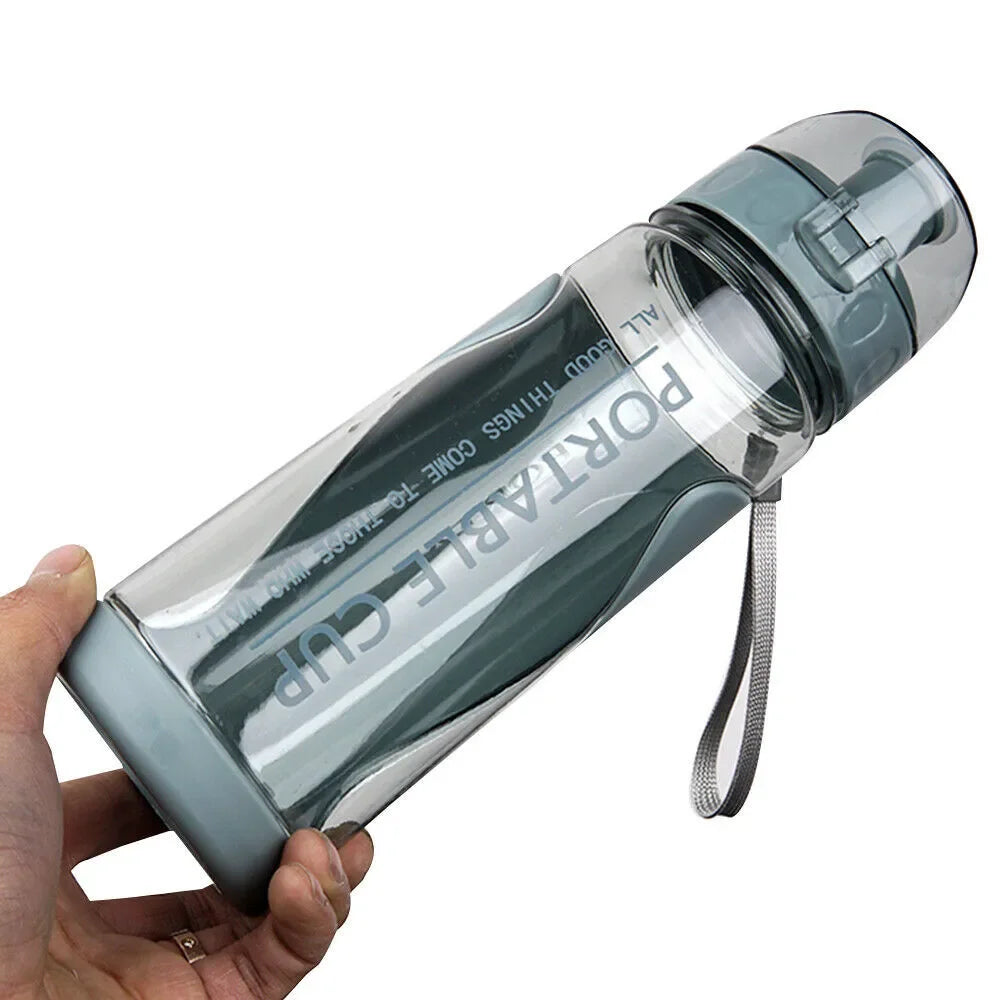 500ml Clear Sports Water Bottle