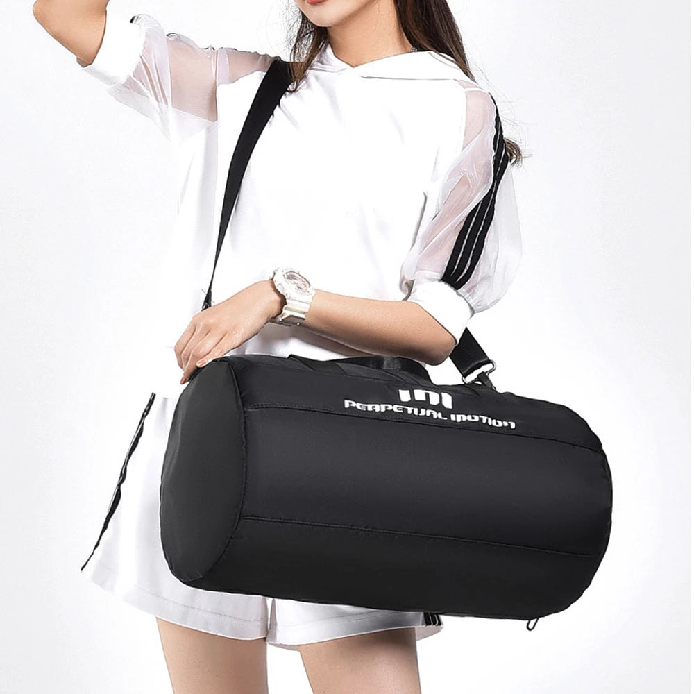 Compact Gym Tote with Shoe Pocket