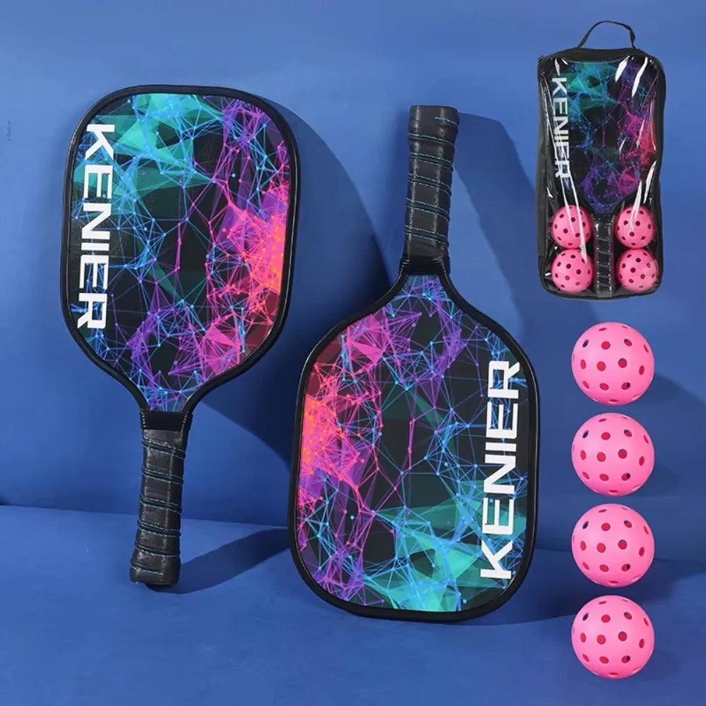 Shockproof Pickleball Paddle Set
