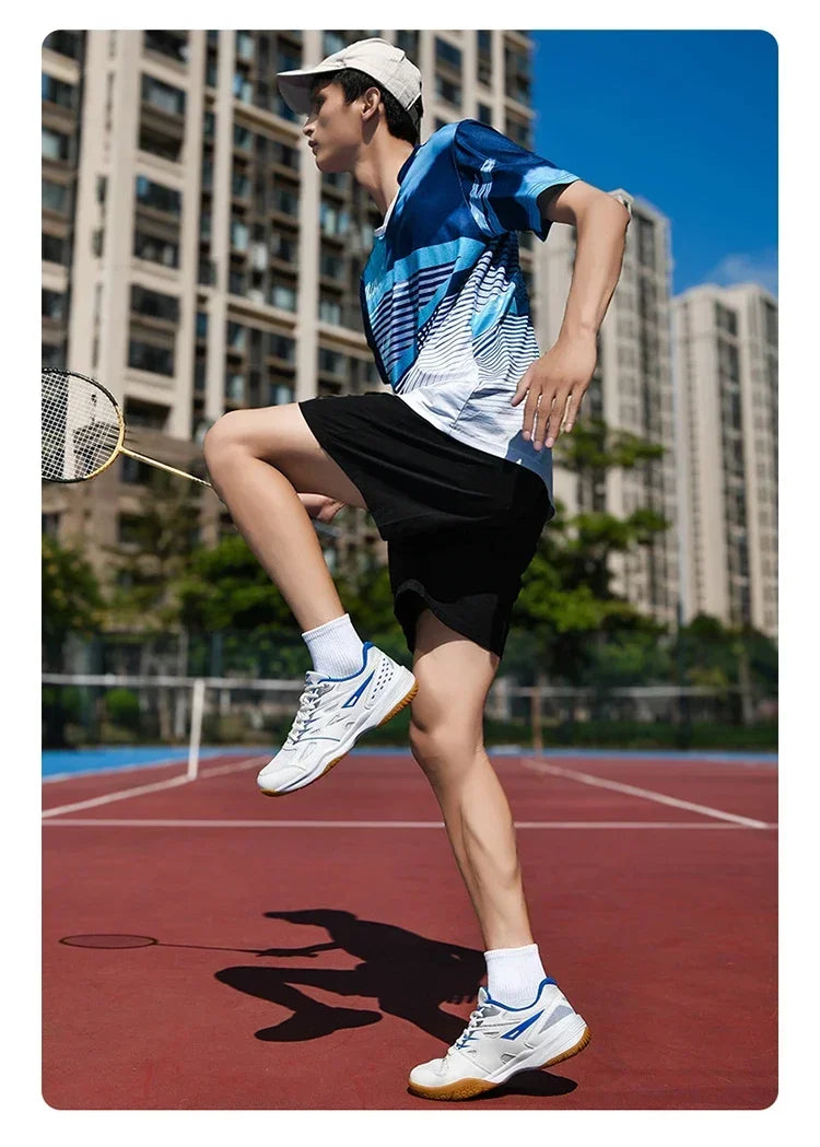 Unisex Pro Volleyball Shoes — Breathable Mesh Court Sneakers