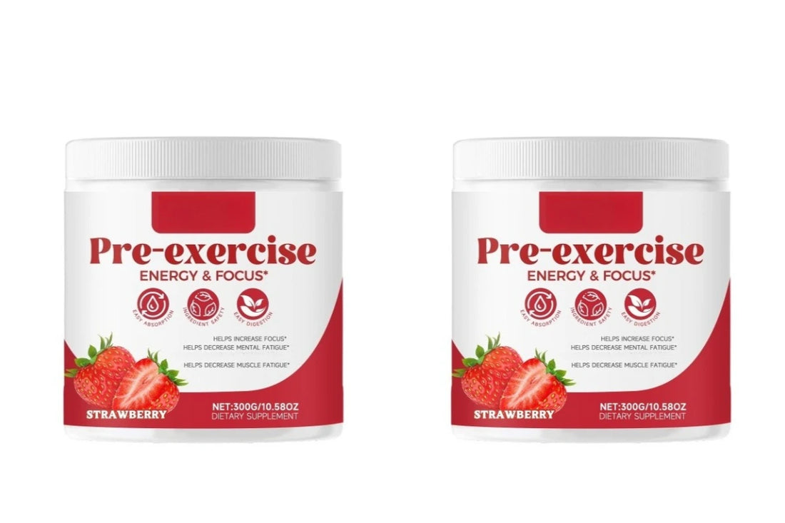 Strawberry Pre-Workout Powder