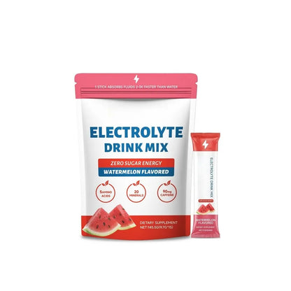 Watermelon Electrolyte Hydration Sticks