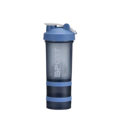 450ml Three-Layer Protein Shaker Bottle