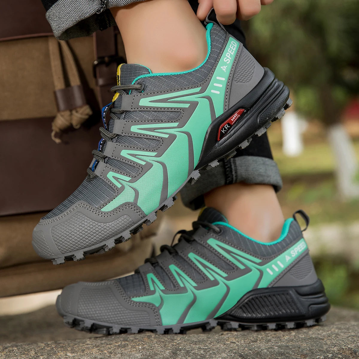 Men's Tactical Hiking Shoes — Waterproof Outdoor Boots