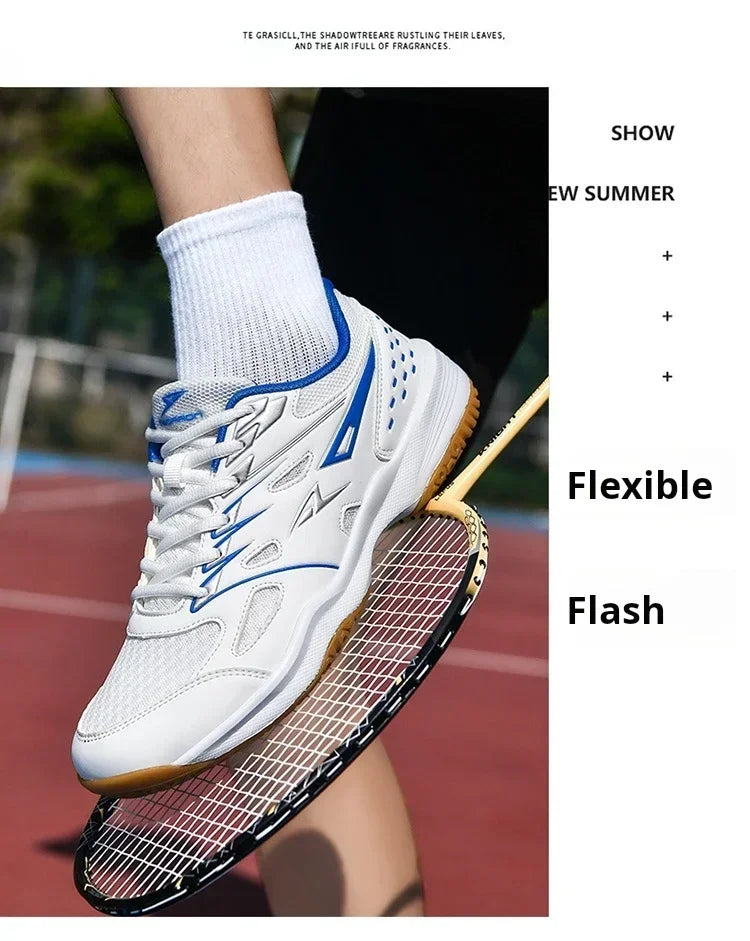 Unisex Pro Volleyball Shoes — Breathable Mesh Court Sneakers