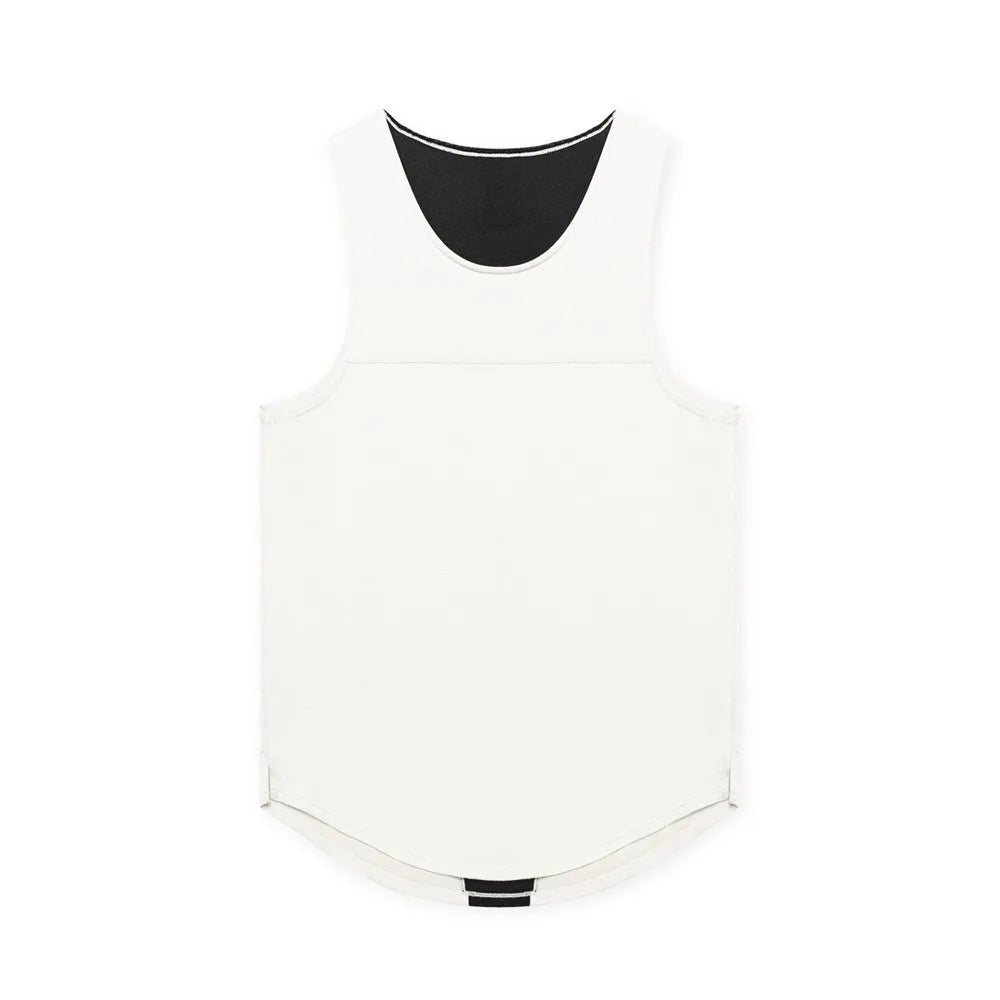 Men's Mesh Splice Tank Top
