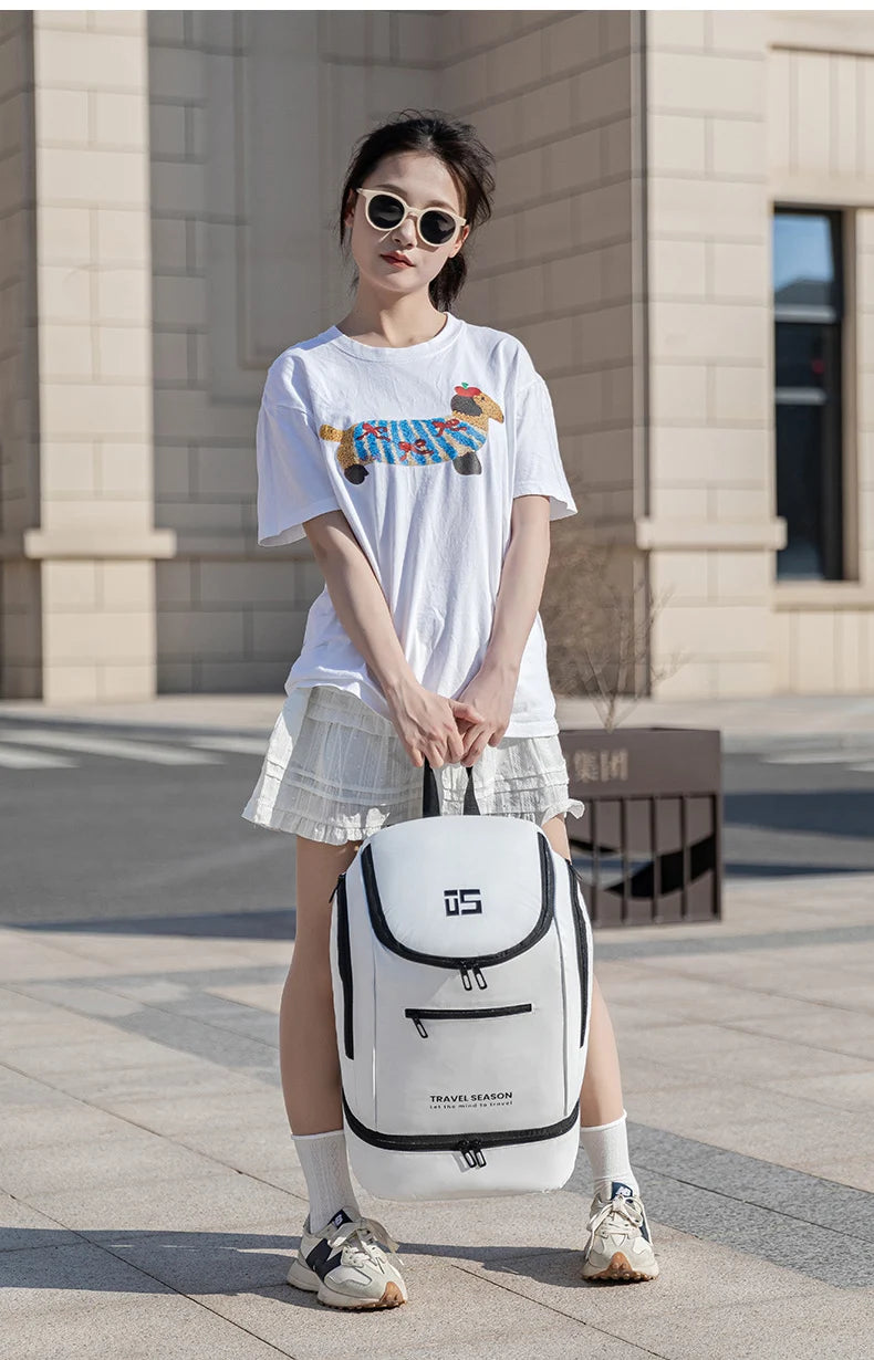 Outdoor Climbing Backpack with Laptop &amp; Shoe Compartment