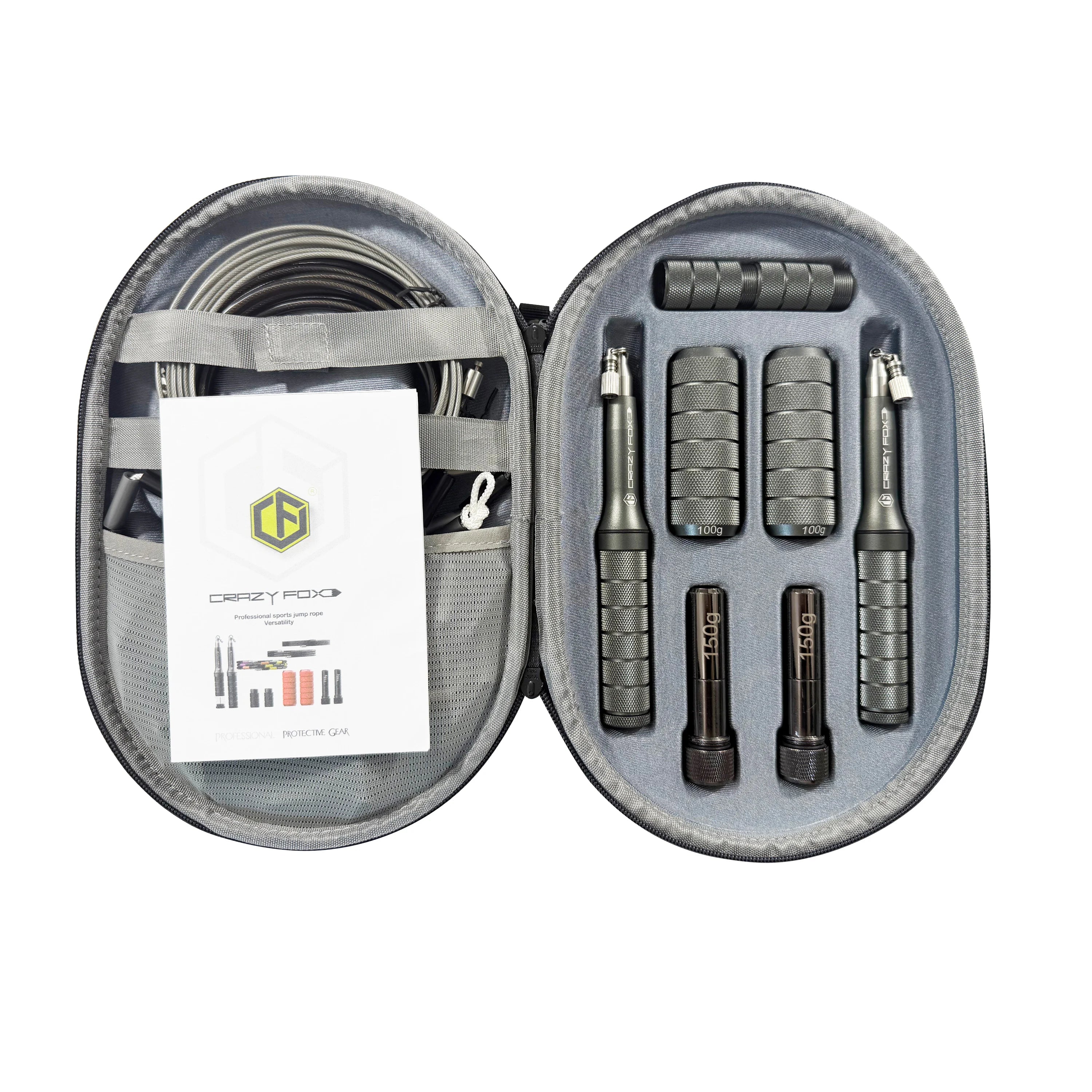 Weighted Aluminum Handle Speed Jump Rope