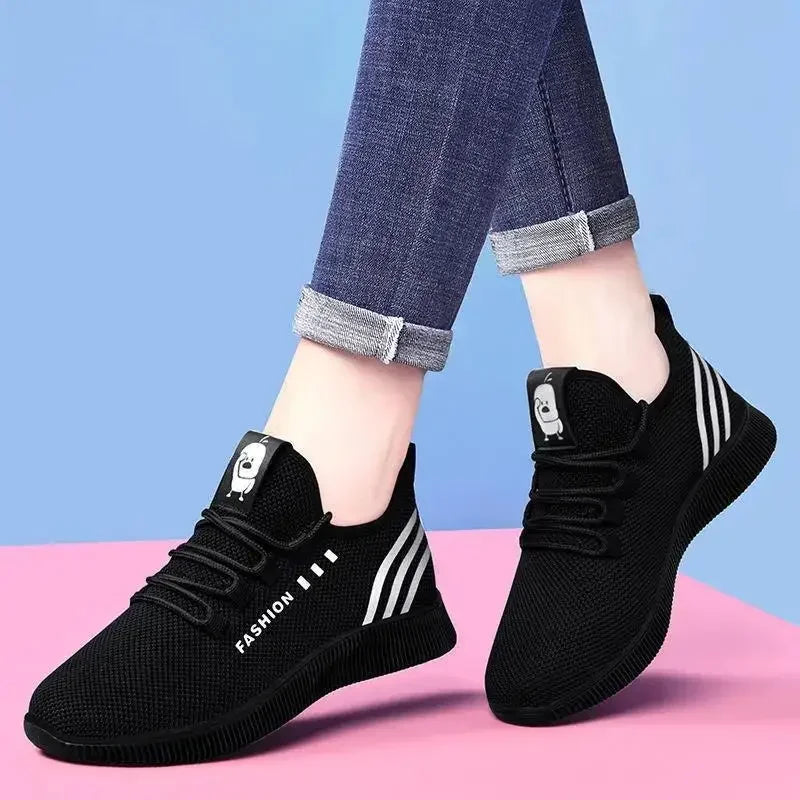 Women's Adjustable-Fit Running Sneakers