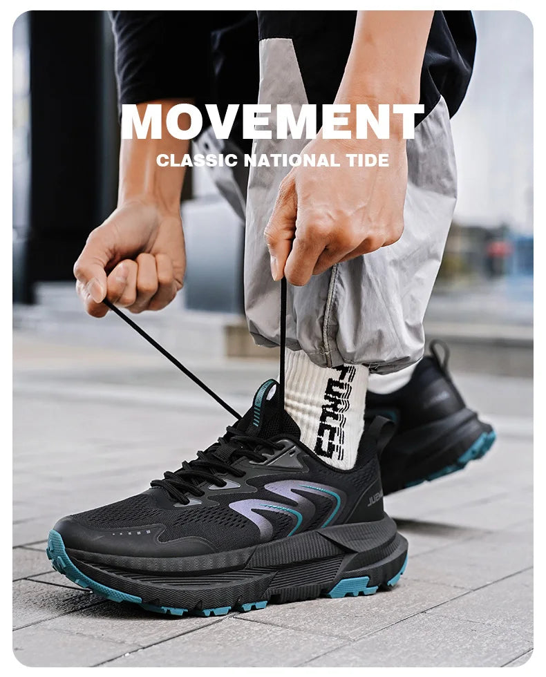 Men's Shock-Absorbing Cushioned Running Shoes
