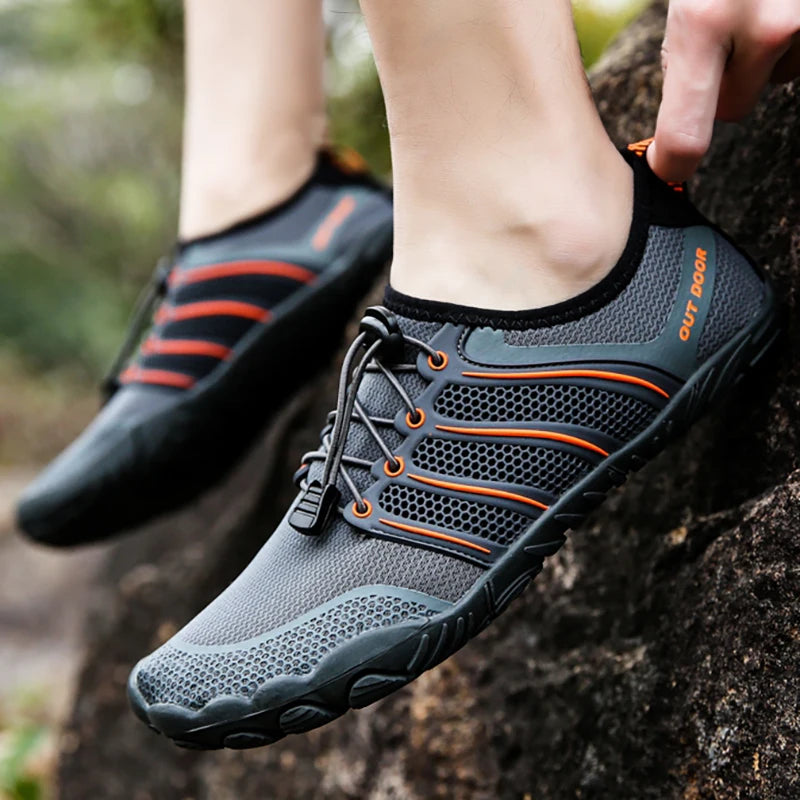 Men's Minimalist Cross-Trainers — Wide Toe Box Barefoot Shoes