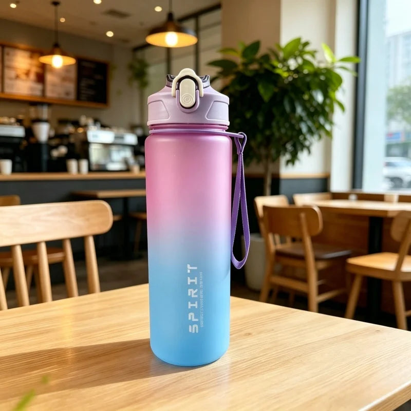 Time-Tracking Sports Water Bottle