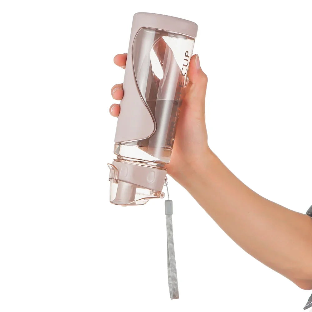 500ml Clear Sports Water Bottle