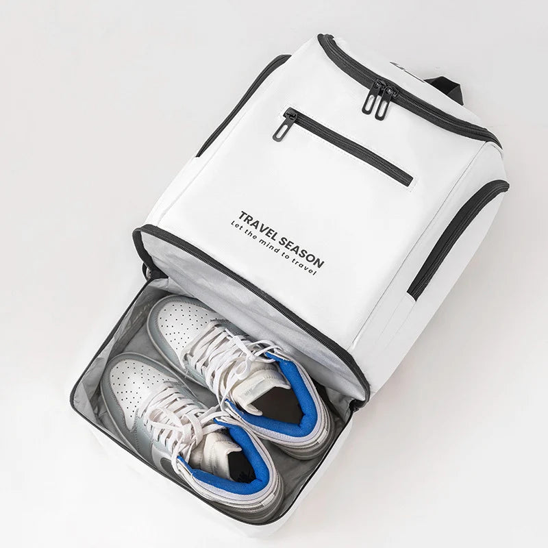 Outdoor Climbing Backpack with Laptop &amp; Shoe Compartment