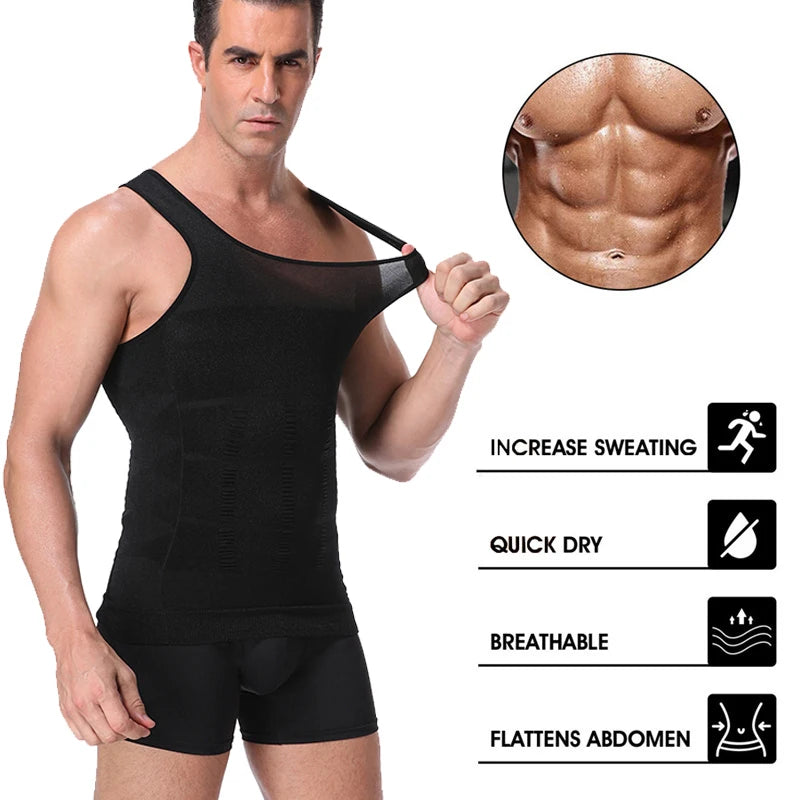 Men's Compression Body Shaper Tank