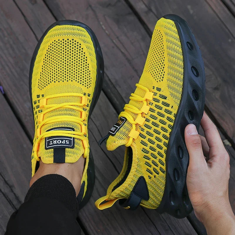 Men's Breathable Walking Shoes — Lightweight Everyday Sneaker