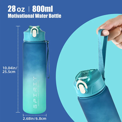 Time-Tracking Sports Water Bottle