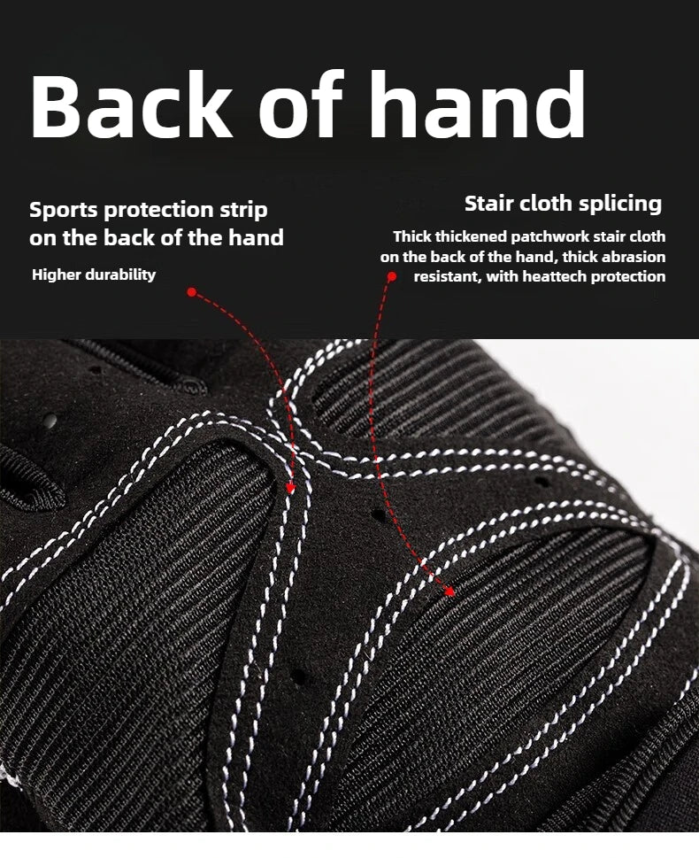 Half-Finger Wrist Wrap Gloves