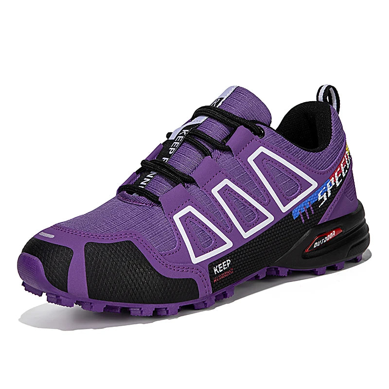 Women's Waterproof Hiking Shoes — All-Terrain Trail Sneakers
