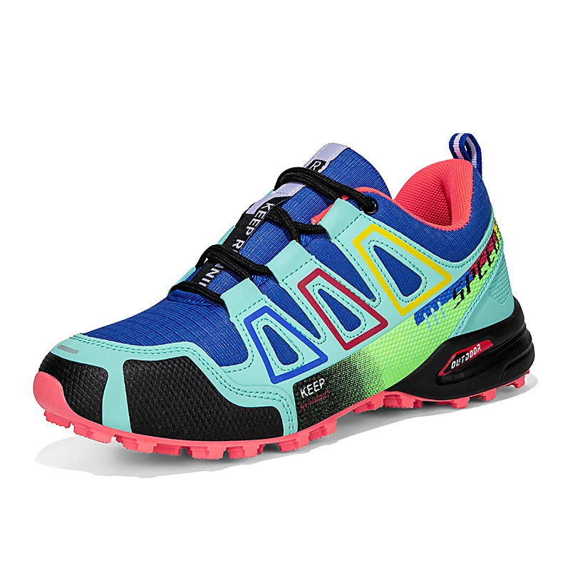 Women's Waterproof Hiking Shoes — All-Terrain Trail Sneakers