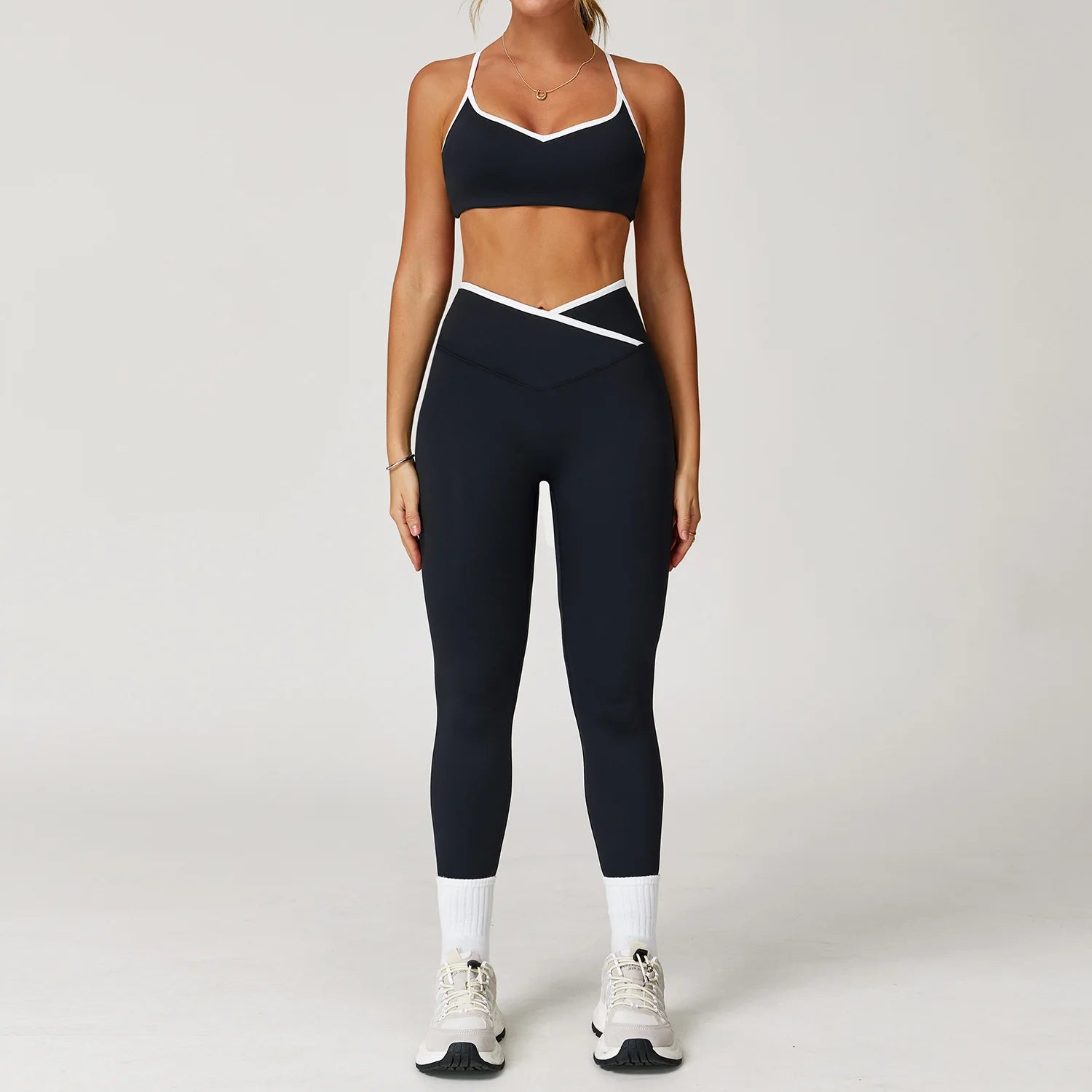 Bell-Bottom Flare Yoga Tracksuit